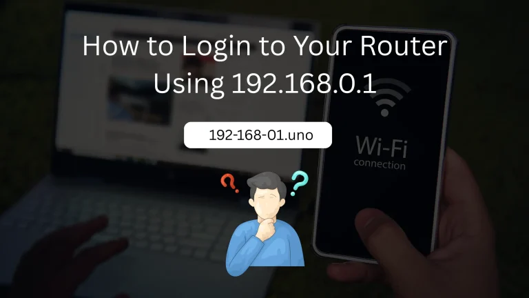 How to Login to Your Router Using 192.168.0.1
